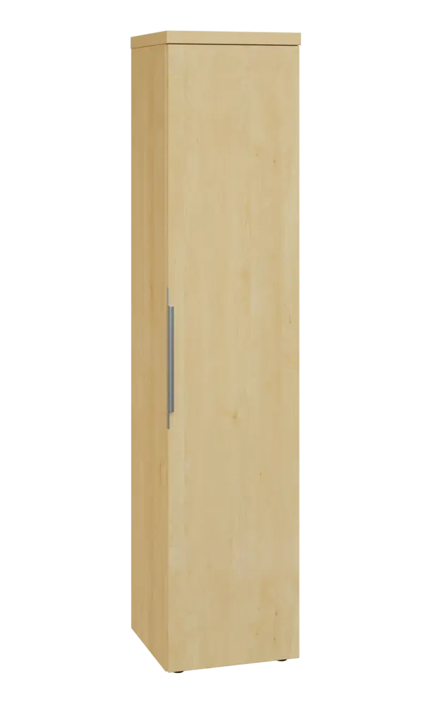 SIN 5 - 4D kancelářská skříň, 1-dveřová, pravá, 1820x400x400, javor horský